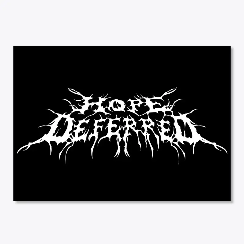 Hope Deferred Logo Sticker